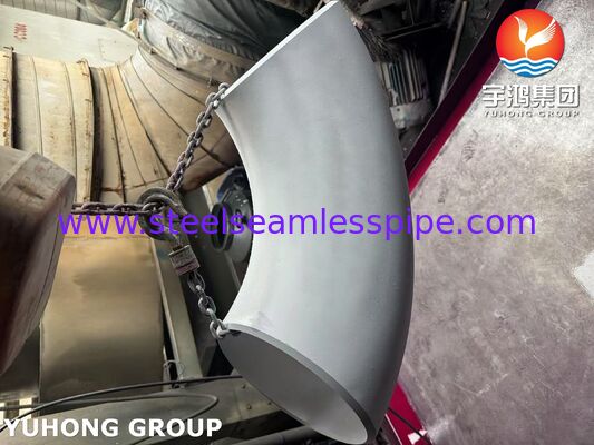 ASTM A403 WP304-S BW 엘보우, 산업용 파이프라인 시스템용 고내식성 스테인리스강 맞대기 용접 엘보우