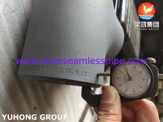 ASTM A234 WPB 티, 석유, 가스 및 수도관 시스템용 고강도 탄소강 맞대기 용접 티