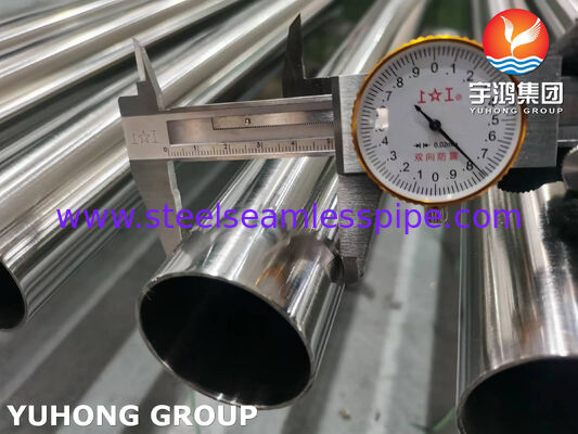 위생관 ASTM A270 TP316L 스테인리스 스틸 비일프 밝은 앙일러 파이브 맥주 산업