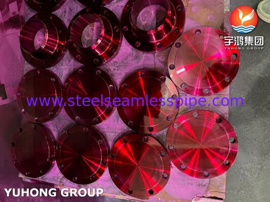 ASME SA182 F304 오스테나이트계 스테인리스강 단조 플랜지 (산업용 파이프라인 시스템용, ASME B16.5 표준 준수)