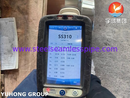 고온 및 고압 파이프라인 시스템용 ASTM A182 F310 용접 넥 단조 스테인리스강 플랜지