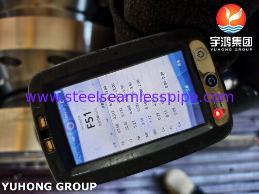 ASTM A182 F51 BL RF 플랜지, 듀플렉스 스테인레스 스틸 블라인드 리프스드 페이스 플랜지