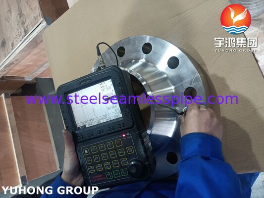 ASTM A182 F53 웰드네크 상승 얼굴 플랜지, 슈퍼 듀플렉스 스테인리스 스틸 위조 WN RF 플랜지