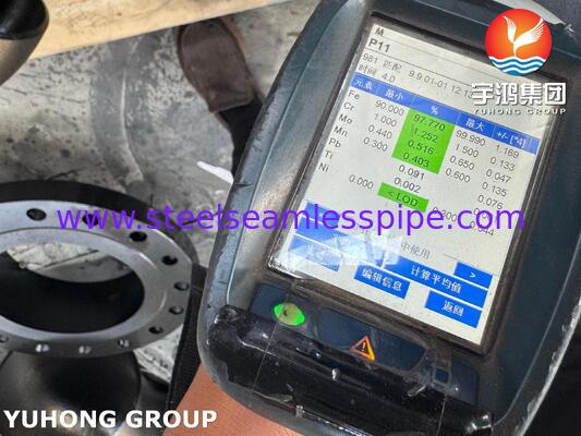 ASTM A182 F11 WN RF 플랜지, 크롬 몰리브덴 합금 가조 웰드 넥 상승 얼굴 플랜지