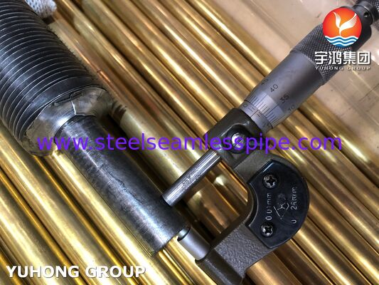 ASTM A179 L형 핀 심리스(Smls) 튜브, 고효율 열교환 저탄소강 핀 튜브