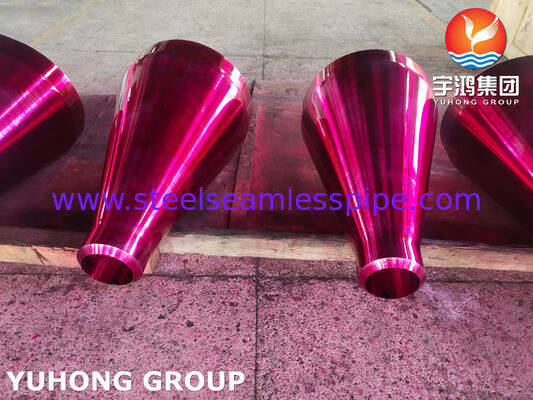 ASTM B564 UNS NO8811 CON REDUCER, 석유화학 및 극저온 산업용 단조 니켈-철-크롬 합금 동심 리듀서