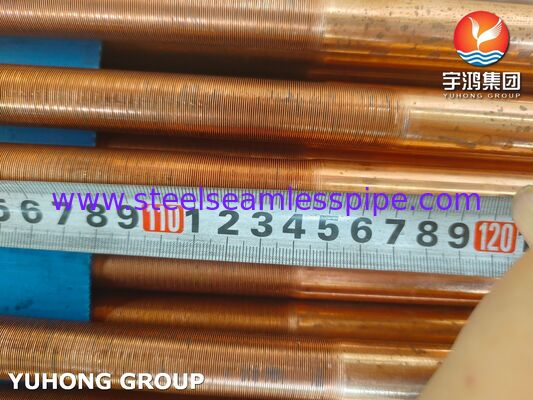 ASTM B111 C12200 이음매 없는 튜브, 열 교환기용 구리 이음매 없는 튜브