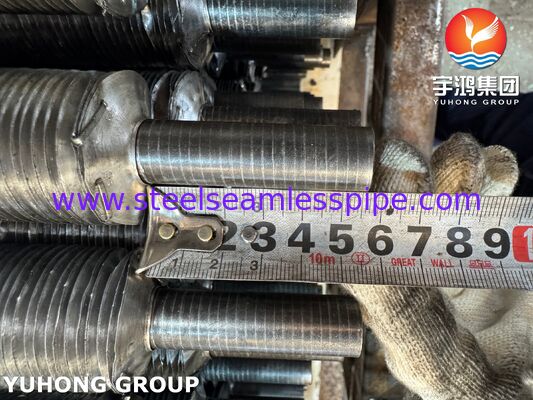 효율적인 열 교환기 및 보일러용 A179 / AL1060 와운드 핀 튜브