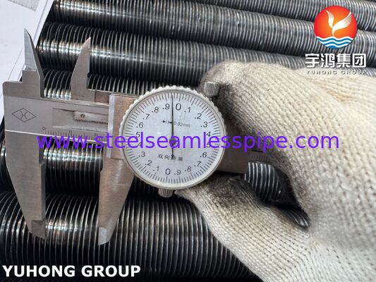 효율적인 열 교환기 및 보일러용 A179 / AL1060 와운드 핀 튜브