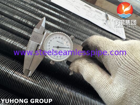 효율적인 열 교환기 및 보일러용 A179 / AL1060 와운드 핀 튜브