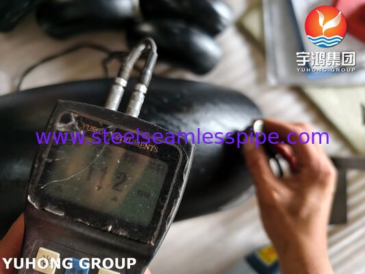 ASME SA420 등급 WPL6 낮은 온도 탄소 강철 부착 LTC Buttweld 90DEG 팔꿈치