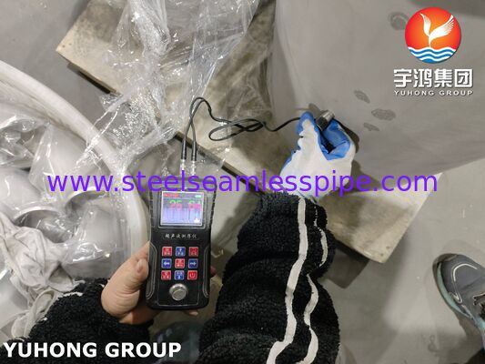 대구경 맞대기 용접 파이프 피팅, ASTM A403 WP347-WX 동등 티 (부식성 유체용) B16.9