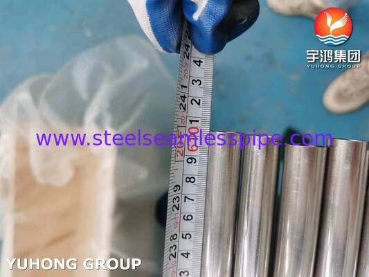 양조용 ASTM A249 TP304 스테인리스 스틸 용접 밝은 어닐링 튜브