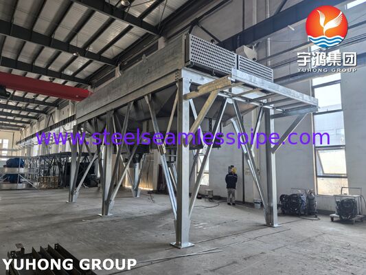 석유 및 가스, 석유화학 및 에너지 분야에 대한 API 661 표준에 따른 공기 냉각 장치