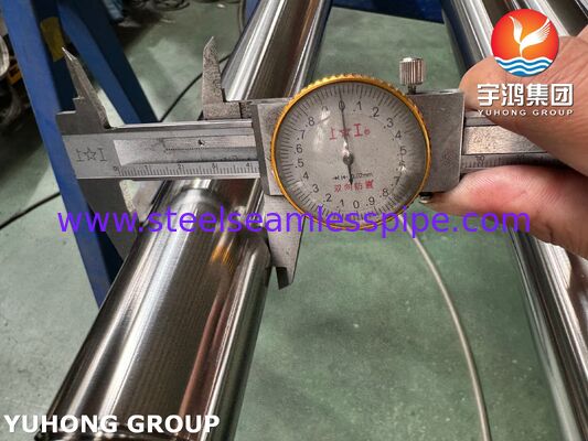 설탕 산업용 ASTM A270 3A TP304 BA 스테인리스 스틸 위생 이음매 없는 튜브