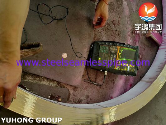 해수 및 해양 시스템용 ASME SB171 C70600 CuNi 90/10 단조 링