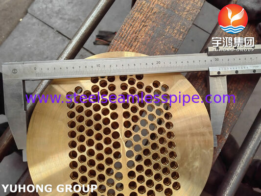 ASME SB171 C46400 해군 황동 튜브 시트 (해양 및 열 교환기 용도, 내식성 특성 포함)