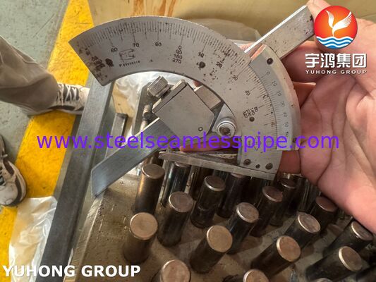 ASTM A335 P22 탄소 강철 톱니가 있는 톱니 톱니 튜브