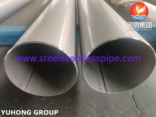 ASTM A358 CL1 TP316 / TP316L 석유화학 산업용 스테인리스 스틸 용접 파이프 100% RT
