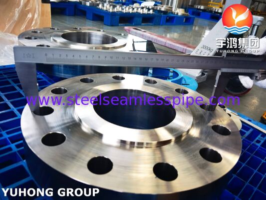 ASTM B564 UNS N10276 / Hastelloy C276 용접 넥 플랜지, 라이즈드 페이스(RF) 클래스 150/300/600, 해수 담수화용