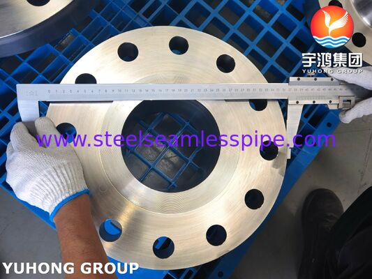 ASTM B564 UNS N10276 / Hastelloy C276 용접 넥 플랜지, 라이즈드 페이스(RF) 클래스 150/300/600, 해수 담수화용