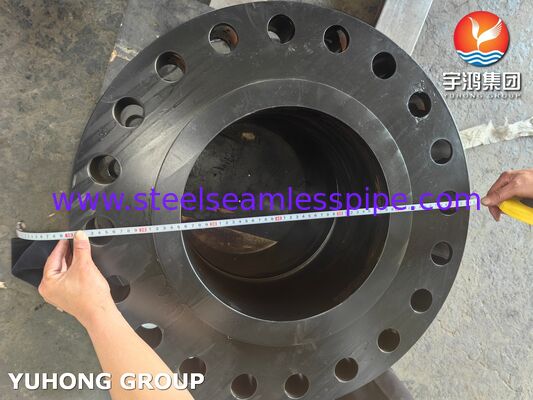 ASTM A694 F56 Carbon Steel Flanges WNRF / Weld Neck Flange for High Pressure Service