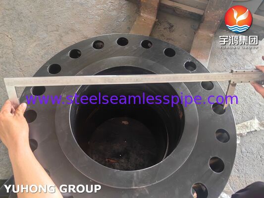 ASTM A694 F56 Carbon Steel Flanges WNRF / Weld Neck Flange for High Pressure Service