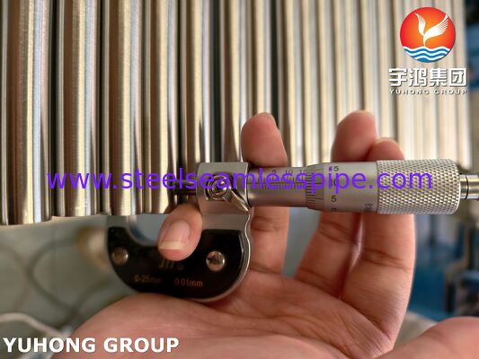 Nickel and Nickel Alloy  Seamless Tube Condenser and Heat Exchanger Tubes ASTM B163 N08810 ASTM B163 UNS N08800、UNS N08810、UNS N08811、UNS N08825