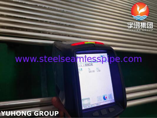 ASTM B338 R50400 콘덴서 및 열 교환기용 이음매 없는 이음매 있는 티타늄 및 티타늄 합금 튜브
