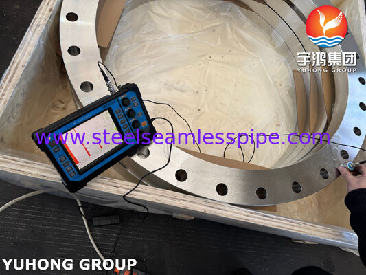EN1092-1 제1A형 판 플랜지 A182 F316L 스테인리스 스틸 플랜지 평면 플랜지