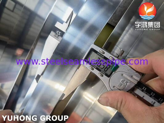 ASTM A240 SS304 스테인리스 스틸 정밀 스트립 BA 센서 엘리먼트용
