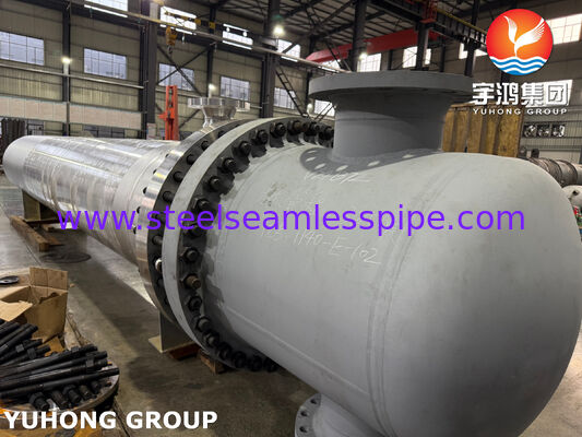 ASME VIII U-Stamp 316L 플로팅 헤드 쉘 및 튜브 열 교환기 (석유화학용 AES)