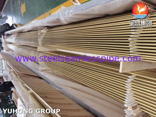 ASME SB111 C68700 아르세닉 알루미늄 구리 U 굽기 꿰매지 않은 튜브