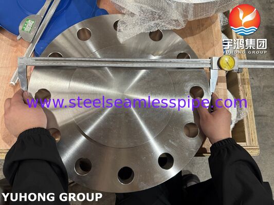 ASTM A182 F51 Duplex 2205 Blind Flange ASME B16.5 BLRF Flange Duplex Steel Flange