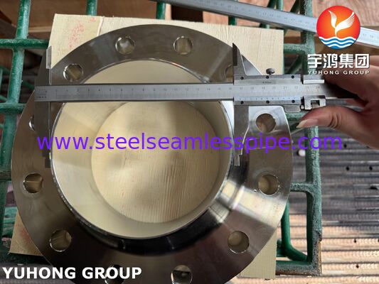 ASTM A182 F316/316L 스테인리스 스틸 플랜지 파이프 시스템 내의 웨일드 넥 / WNRF 플랜지
