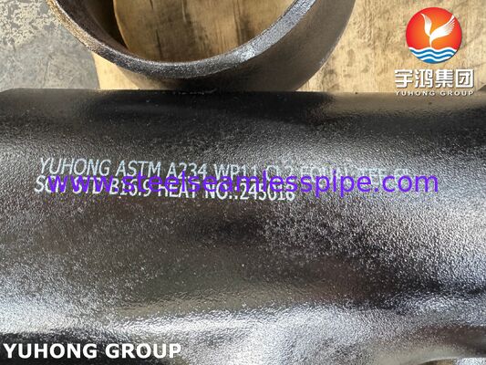 ASTM A234 WP11 CL2 합금강 동등 티 CrMo 합금강 맞대기 용접 파이프 피팅 B16.9