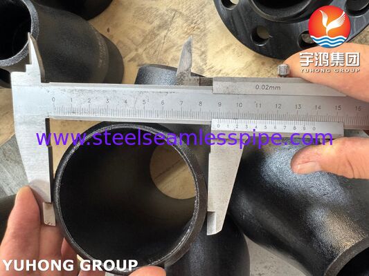 ASTM A234 WP11 CL2 합금강 동등 티 CrMo 합금강 맞대기 용접 파이프 피팅 B16.9