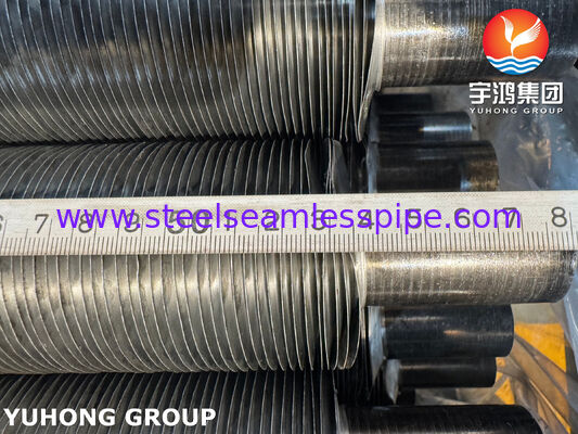 열 교환기용 ASTM A179 탄소 스틸 L형 알루미늄 핀 튜브