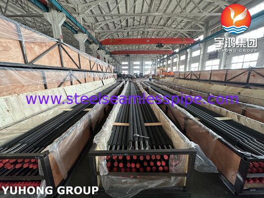 ASTM A213 T91 CS 톱니 톱니 톱니 톱니가 있는 합금 강철 톱니 없는 튜브, HRSG (열 회복 증기 발전기) 응용