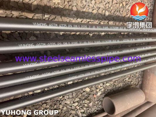 ASTM A335 ASME SA335 P9 원유화학 및 전력 생산 공급 업체에 대한 고온 스크립 저항성