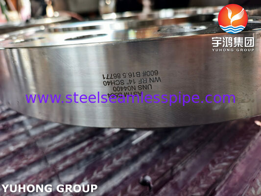 스틸 플랜지 ASTM B564 니켈 합금 MONEL400 UNS N04400 WNRTJ 플랜지