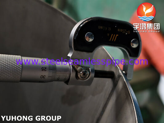 ASTM A358-CL1 TP316/TP316L 전기 융합 용접 스테인리스 스틸 파이프