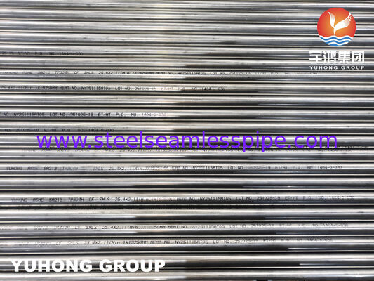 ASME SA213 TP304H 슈퍼 히터 및 재 히터용 무선 보일러 튜브