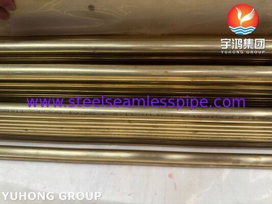 ASME SB111 C44300 열 교환기용 구리 합금 튜브