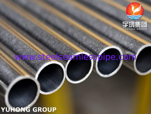 ASTM A789 UNS S32205 이중 강철 튜브 450MPa 열 교환기에 대한 내성 Cl⁻ 항복