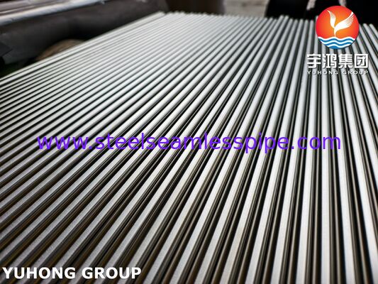 ASTM A789 UNS S32205 이중 강철 튜브 450MPa 열 교환기에 대한 내성 Cl⁻ 항복