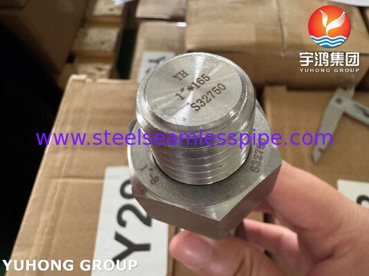 수퍼 듀플렉스 접착제 ISO4017 S32205 2205 듀플렉스 스틸 헥스 볼트 견과류 세척기