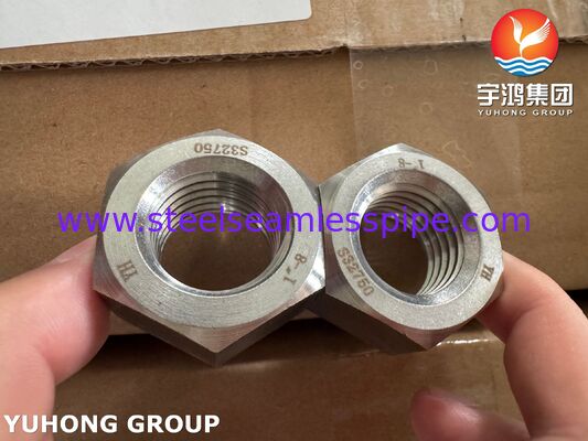 수퍼 듀플렉스 접착제 ISO4017 S32205 2205 듀플렉스 스틸 헥스 볼트 견과류 세척기