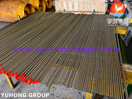 ASME SA789 UNS32205 S31803 듀플렉스 스틸 무선 튜브 열 교환기 열 교환기, 물 처리, 식품 가공