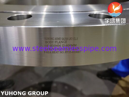 ASME SA350 LF2 CL.1 탄소 및 낮은 합금 강철의 낮은 온도 가공 부체 플랜지